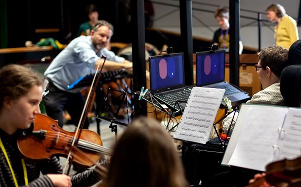 National Open Youth Orchestra Rehearsing (Photo taken from the NOYO website)